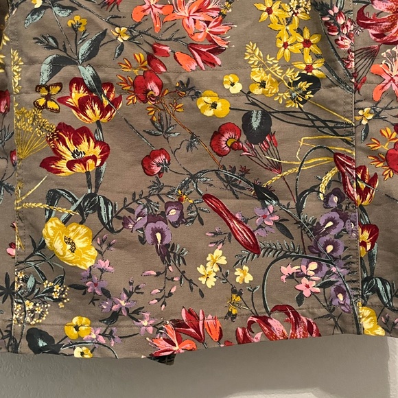 H&M Floral Military jacket - Picture 3 of 12